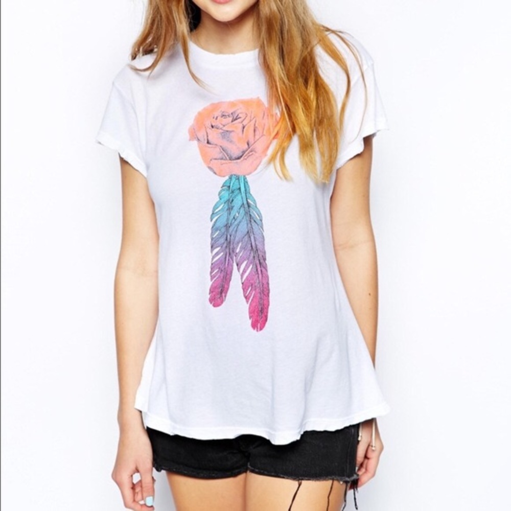 Wildfox "Sunshine Rose" vintage t shirt